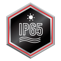 IP65 WATERPROOF RATING