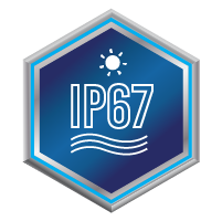 IP67 WATERPROOF RATING