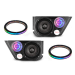 Jeep Wrangler JK/JKU Front Door Speaker Panel Package