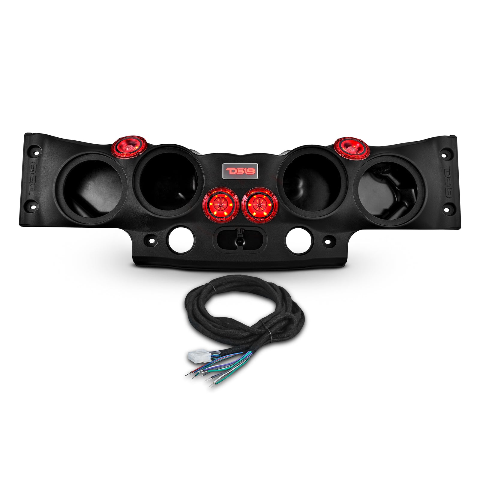 DS18 Jeep Wrangler JK/JKU Overhead Sound Bar System Fits 8 Speakers