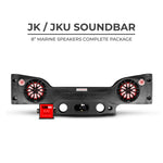 DS18 JKSBAR22LOADED Jeep JK/JKU Plug & Play Sound Bar Package