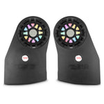 Jeep JL/JLU (2018 - 2023) Left & Right Wheel Well Sealed Enclosures with Two 10” Subwoofers and Digital LED Lights