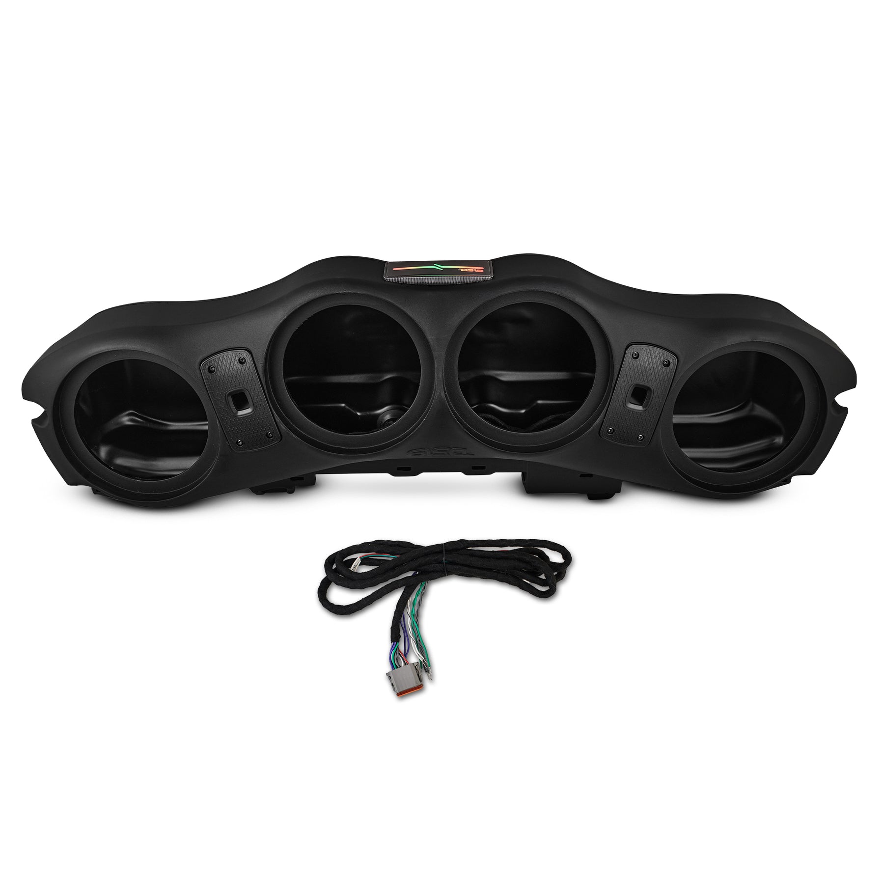 Jeep JL/JLU/JT 2024 Overhead Sound Bar Fits 4 X 8" Speakers Harness Included OEM Fit