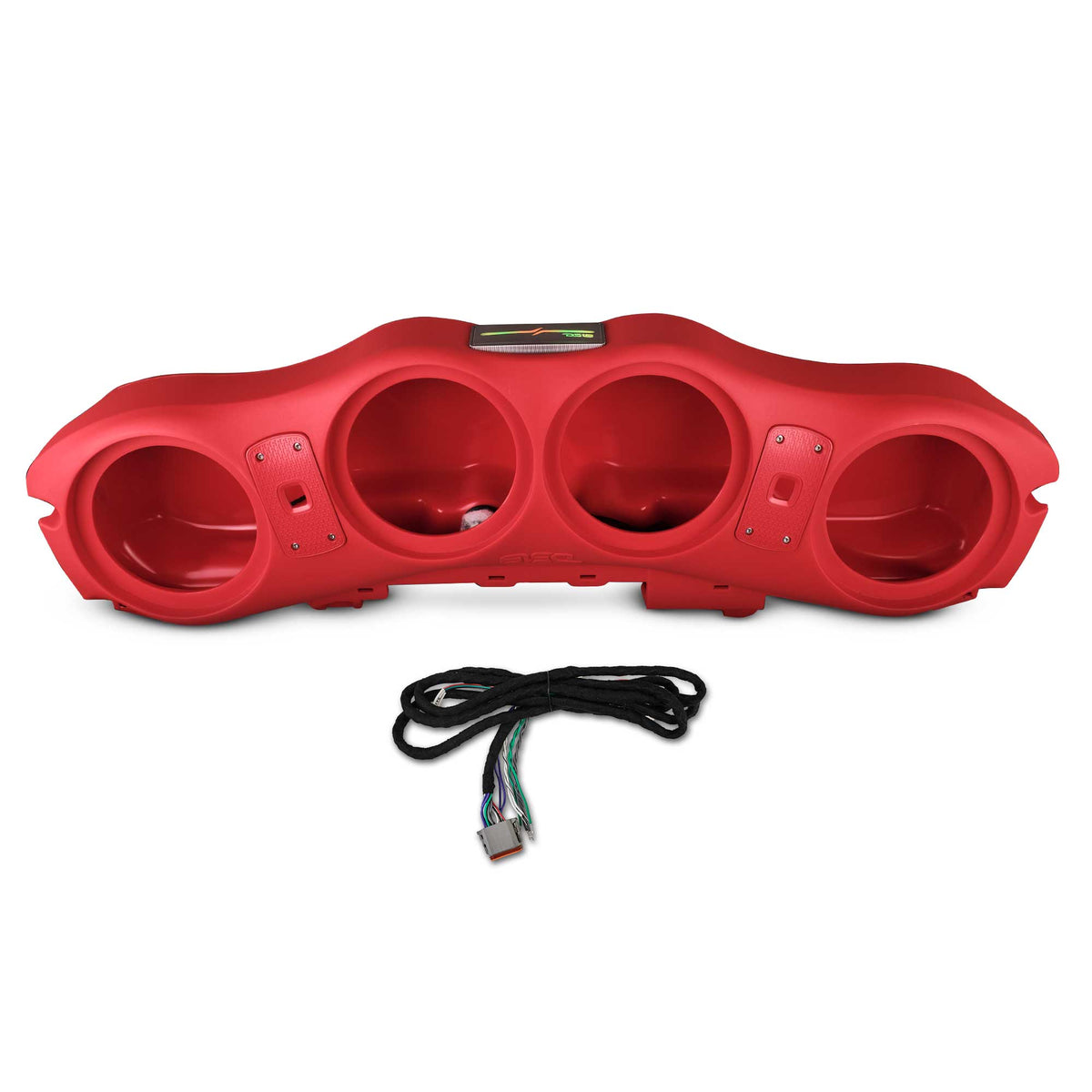 Jeep JL/JLU/JT 2024 Overhead Sound Bar Fits 4 X 8" Speakers Harness Included OEM Fit