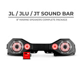 DS18 Jeep JL/JLU/JT Plug & Play Sound Bar Package