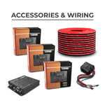 Paquete Ultimate para Jeep JLU 2018–2023: incluye barra de sonido, paneles de puertas, subwoofers y amplificadores. 