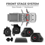 Jeep JT Gladiator 2019–2023 Ultimate Package – Loaded Sound Bar, Door Panels, Subwoofers & Amplifiers