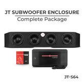  Complete Under Seat Subwoofer Enclosure Package for JT Gladiator Jeeps