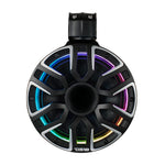 8” Marine Tower Speaker With Neodymium Magnet, Kevlar Cone, Compression Driver & Digital LED Lights | 200W RMS 4-Ohm