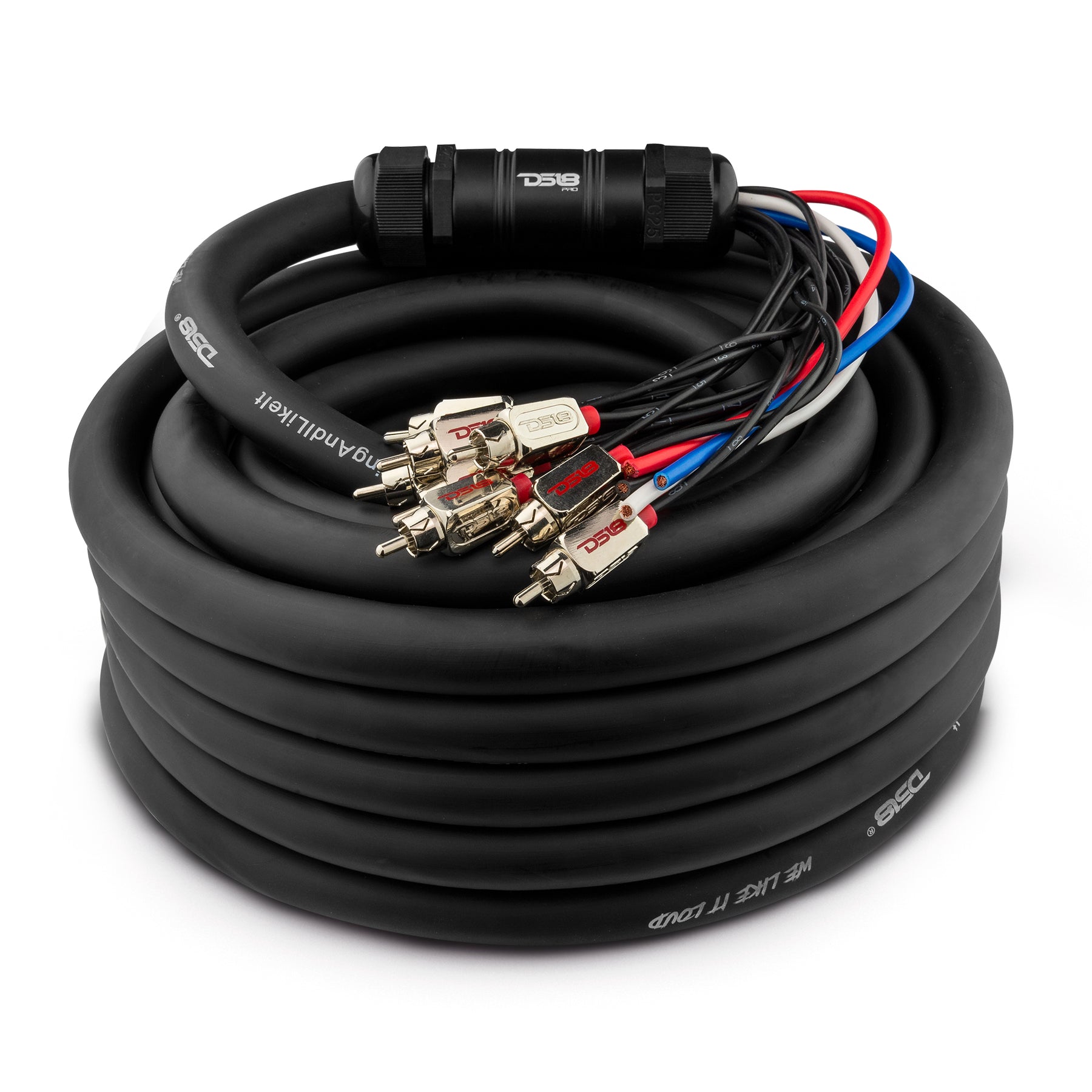 Snake, Medusa 10 Channel RCA and 4 x 12GA OFC Power Wire 50 Feet