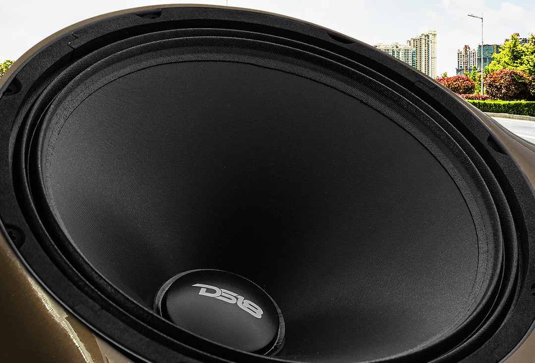 10” Full-Range Speaker With Water-Resistant Cone and Neodymium Magnet