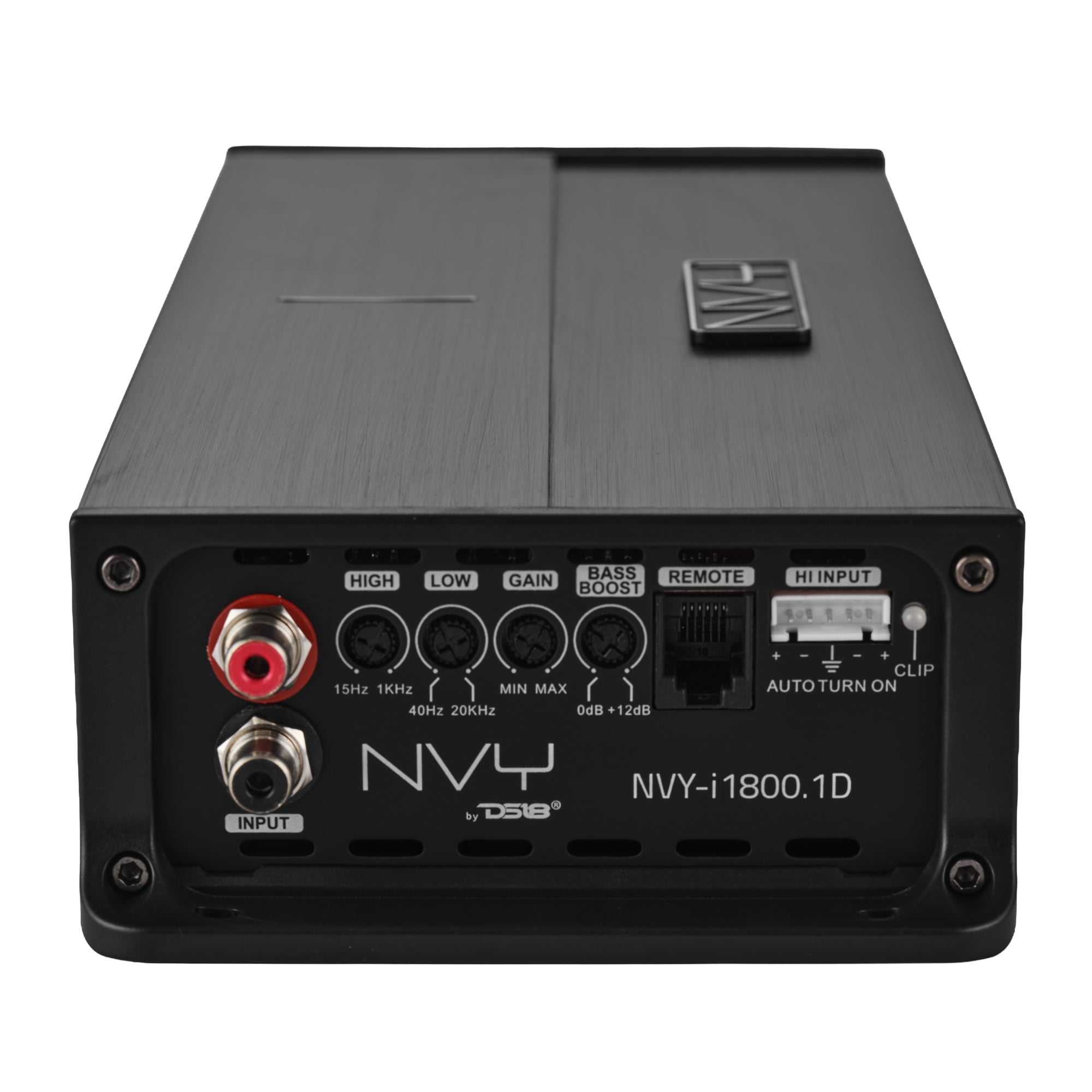 Amplificador monobloque NVY de rango completo 1800 vatios RMS a 1-Ohm