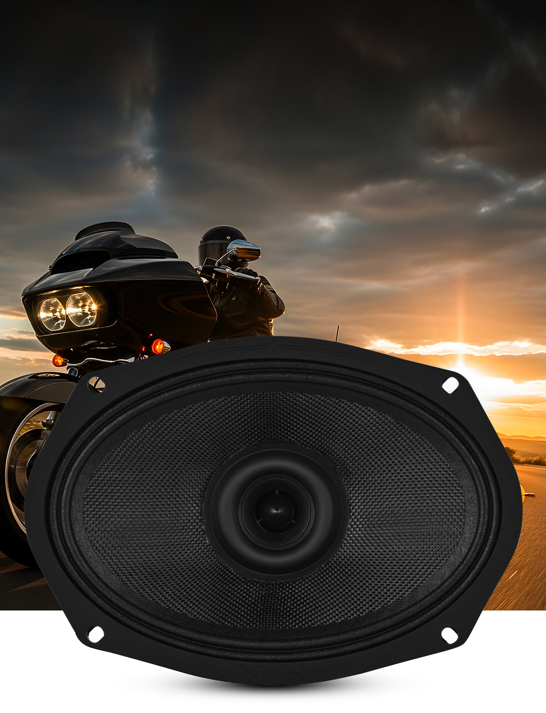 6x9” 2-Way Coaxial Loudspeaker with Kevlar Cone and Neodymium Magnet |