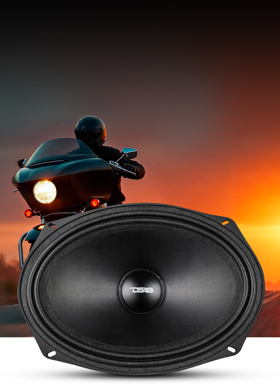 6x9” Full-Range Neodymium Speaker With Water-Resistant Cone | 250W RMS