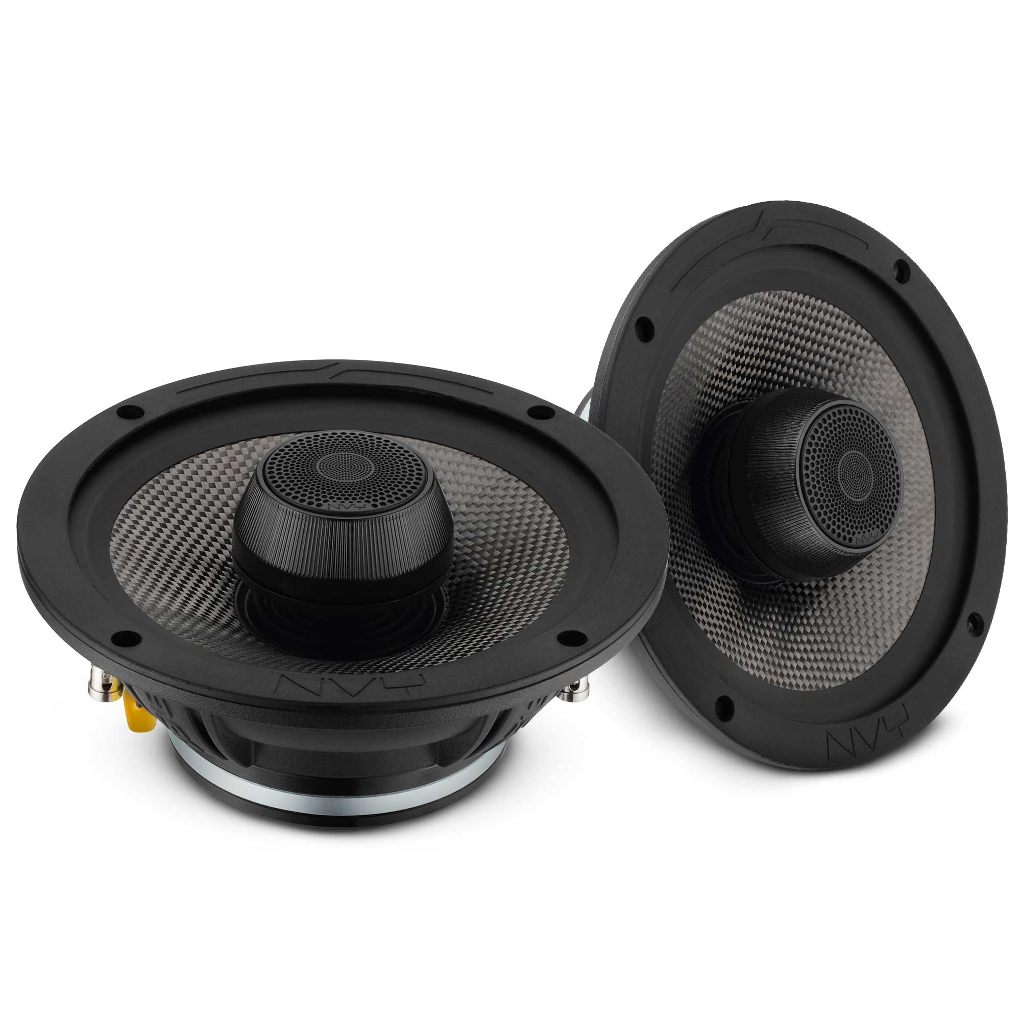 6.5" Coaxial Sealed Back Loudspeaker with Bullet Tweeter and Neodymium Magnet | 300W RMS 4-Ohm