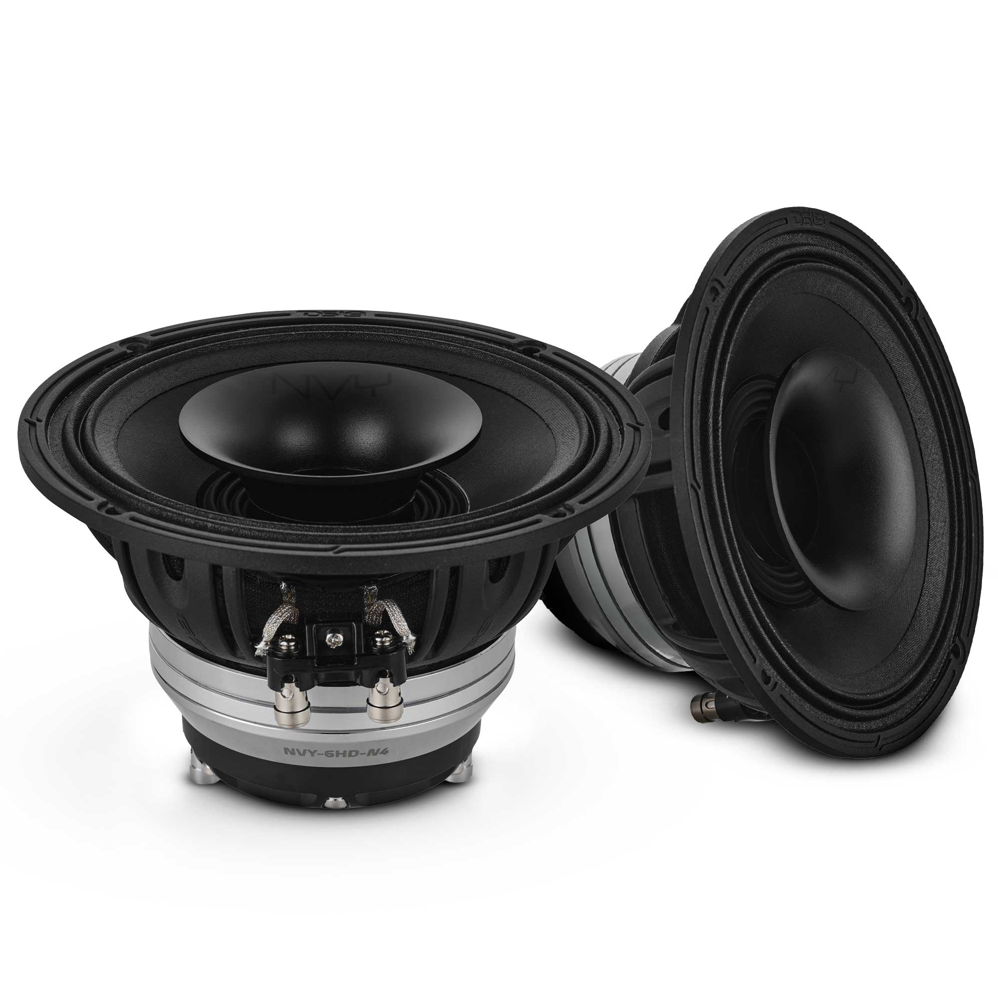6.5” Water-Resistant Hybrid Loudspeaker With Titanium Compression Driver and Neodymium Magnet | 250W RMS 4-Ohm
