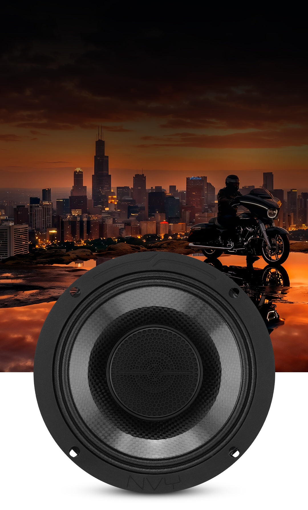 DS18 6.5” Slim Hybrid Loudspeakers with Compression Driver and