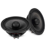 8” 2-Way Coaxial Loudspeaker with Water-Resistant Carbon Fiber Cone, 1” Bullet Tweeter, Neodymium Magnet | 300W RMS 4-Ohm