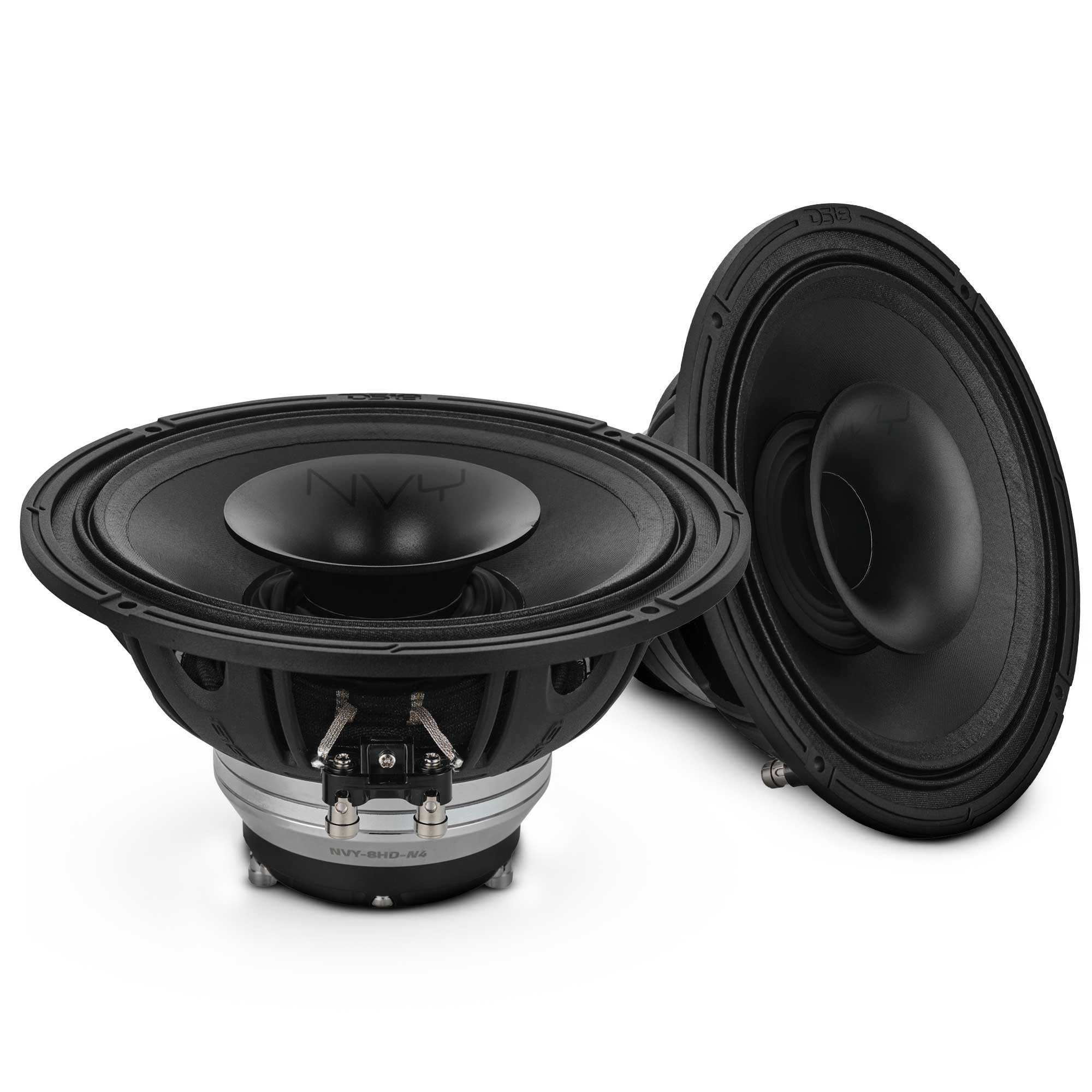 8” Water-Resistant Hybrid Loudspeaker With Titanium Compression Driver and Neodymium Magnet | 250W RMS 4-Ohm