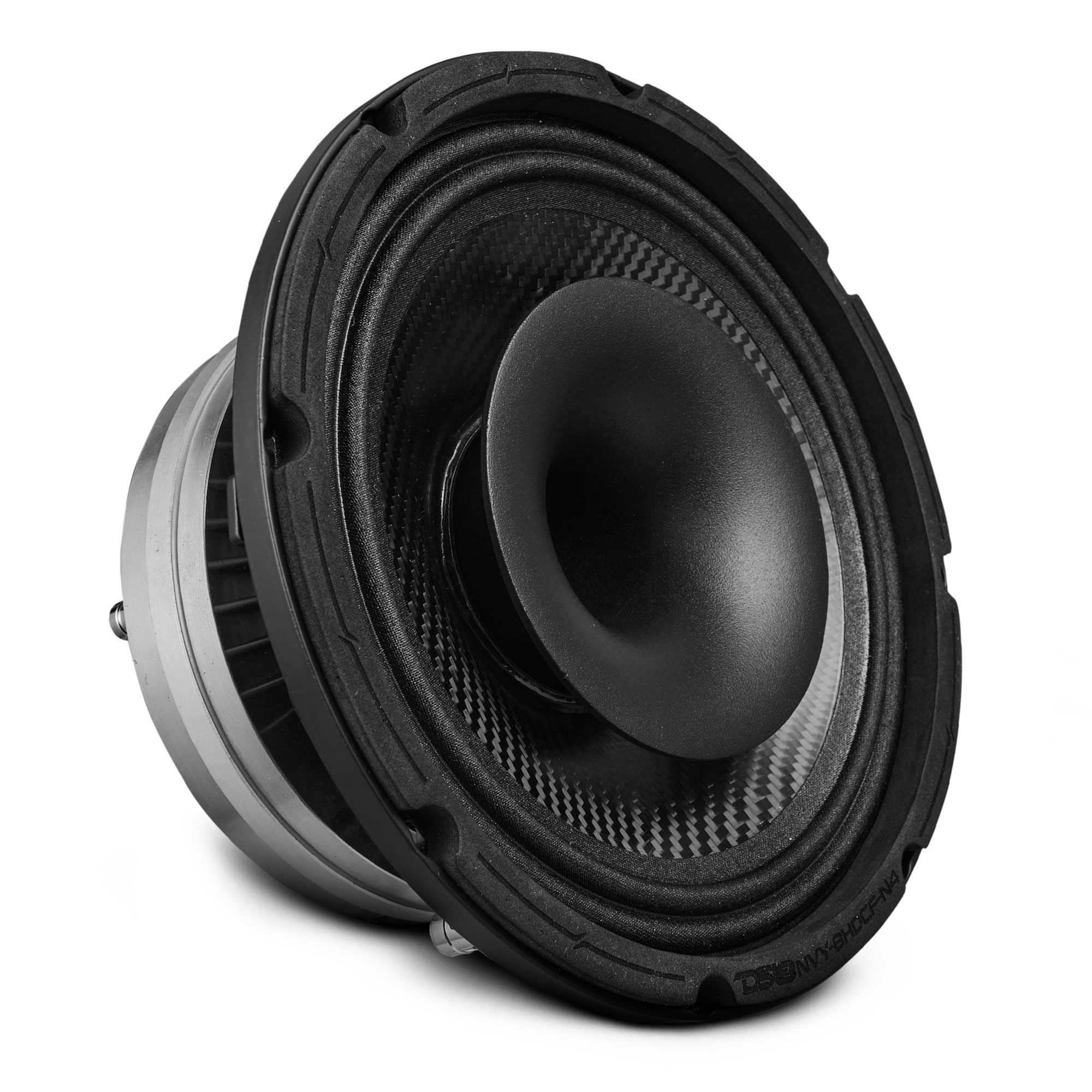 8" Water Resistant Carbon Fiber Cone Hybrid Loudspeaker with 3" VC Compression Driver and Neodymium Magnet | 400W RMS 4-Ohm