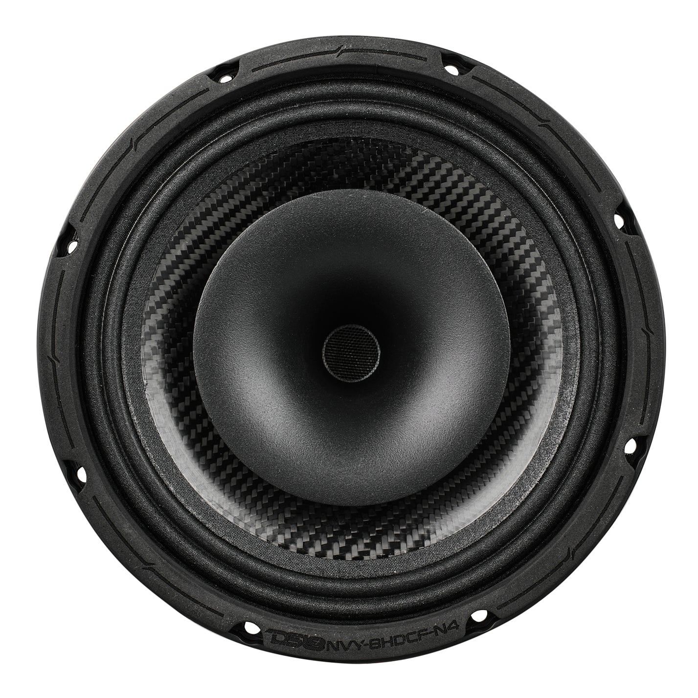 8" Water Resistant Carbon Fiber Cone Hybrid Loudspeaker with 3" VC Compression Driver and Neodymium Magnet | 400W RMS 8-Ohm