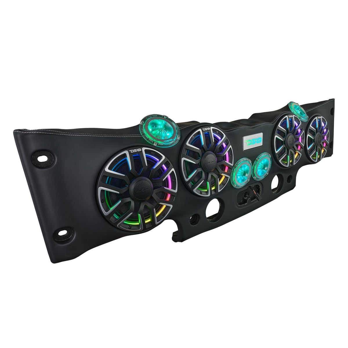 Jeep JK/JKU Loaded Sound Bar - 4x 8” NVY-M8 Speakers, 4x Digital Bullet Tweeters, 2x PRO-DRNSC Drivers & LED Lighting