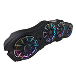 Jeep JL/JLU/JT 2024-Up Loaded Sound Bar - 4x 8” NVY-M8 Speakers and LED Lighting