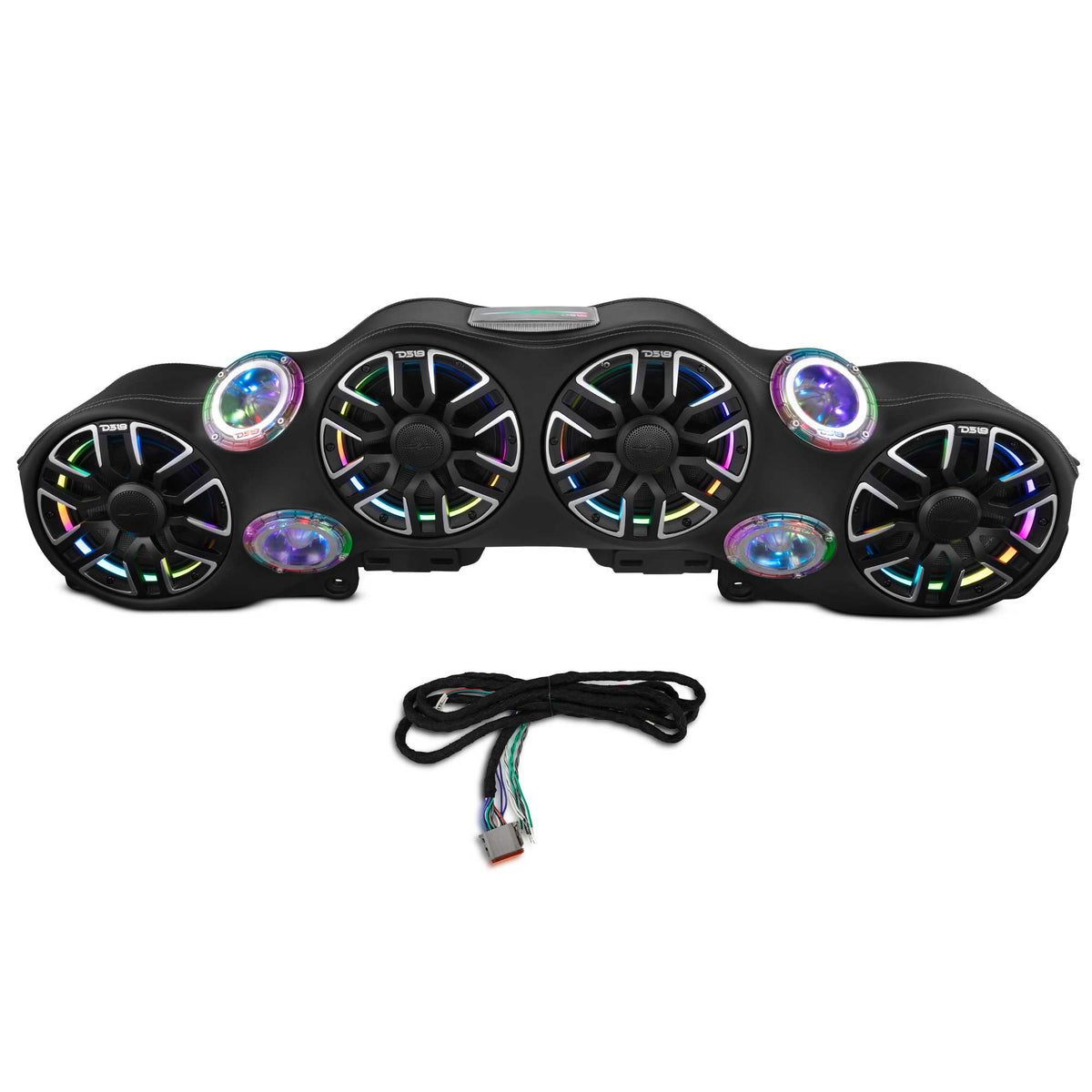 Jeep JL/JLU/JT Loaded Sound Bar - 4x 8” NVY-M8 Speakers, 4x PRO-TW4LD