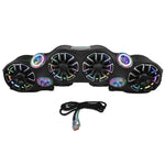 Jeep JL/JLU/JT Loaded Sound Bar - 4x 8” NVY-M8 Speakers, 4x PRO-TW4LD Tweeters & LED Lighting