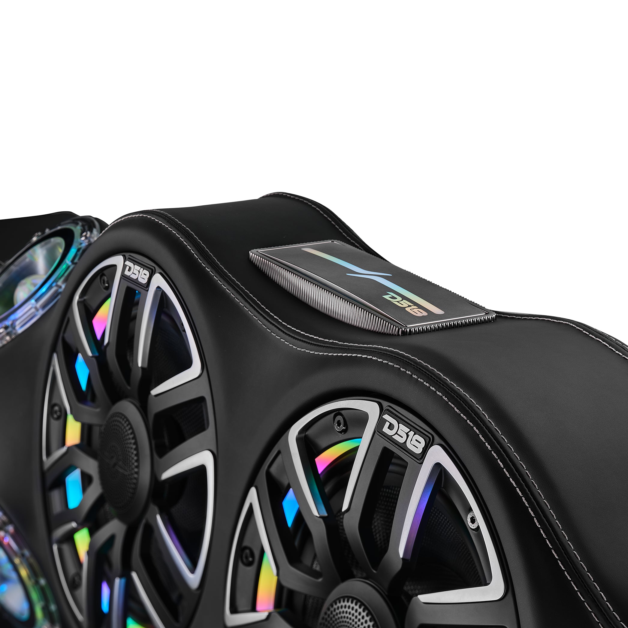 Jeep JL/JLU/JT Loaded Sound Bar - 4x 8” NVY-M8 Speakers, 4x PRO-TW4LD Tweeters & LED Lighting