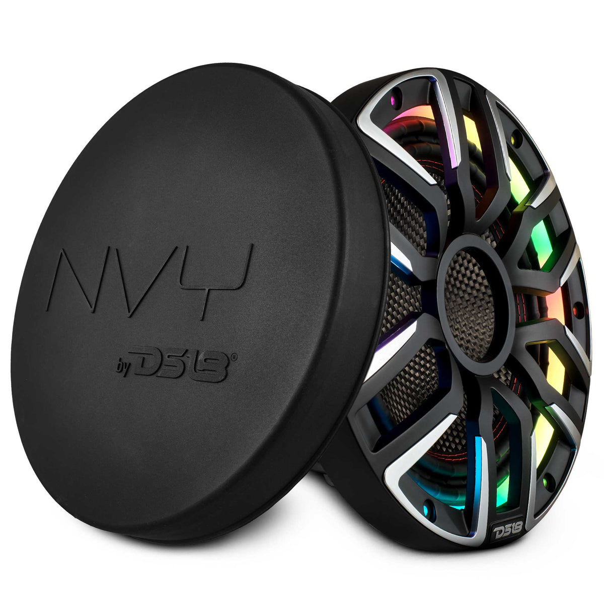 10” Neodymium Marine & Powersports Subwoofer With Carbon Fiber Cone |