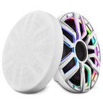 12" Neodymium Marine & Powersport Subwoofer with Digital LED Lights and Carbon Fiber Cone | 800W RMS 4-Ohm