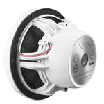 12" Neodymium Marine & Powersport Subwoofer with Digital LED Lights and Carbon Fiber Cone | 800W RMS 4-Ohm