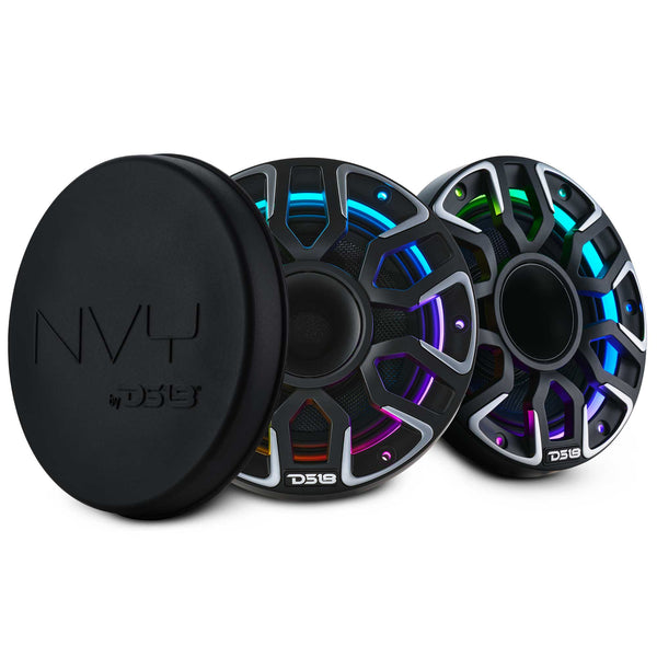 6.5” Marine Grade Hybrid Coaxial Speaker With Neodymium Magnet, Kevlar