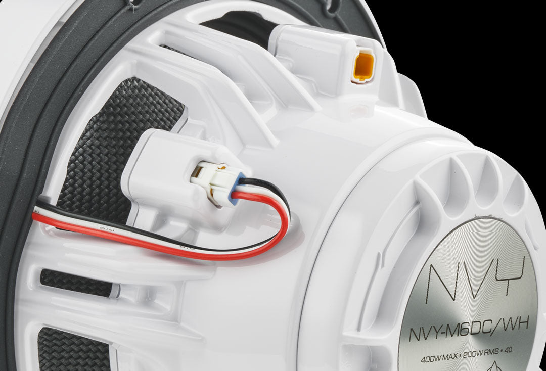 6.5” Marine Grade Hybrid Coaxial Speaker With Neodymium Magnet, Kevlar