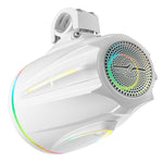 8” Marine Tower Speaker With Neodymium Magnet, Kevlar Cone, Compression Driver & Digital LED Lights | 200W RMS 4-Ohm