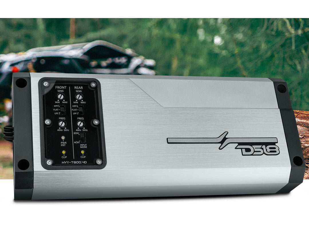 NVY-T800.4D 4-Channel Marine Waterproof Amplifier - Class D