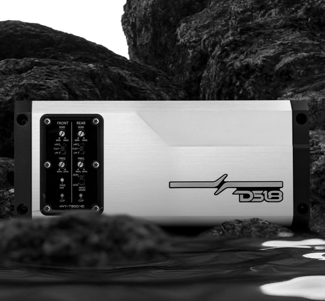 NVY-T800.4D 4-Channel Marine Waterproof Amplifier - Class D