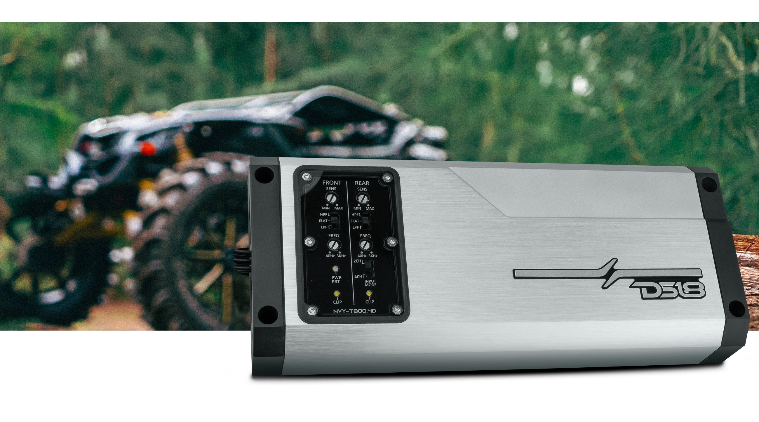 NVY-T800.4D 4-Channel Marine Waterproof Amplifier - Class D