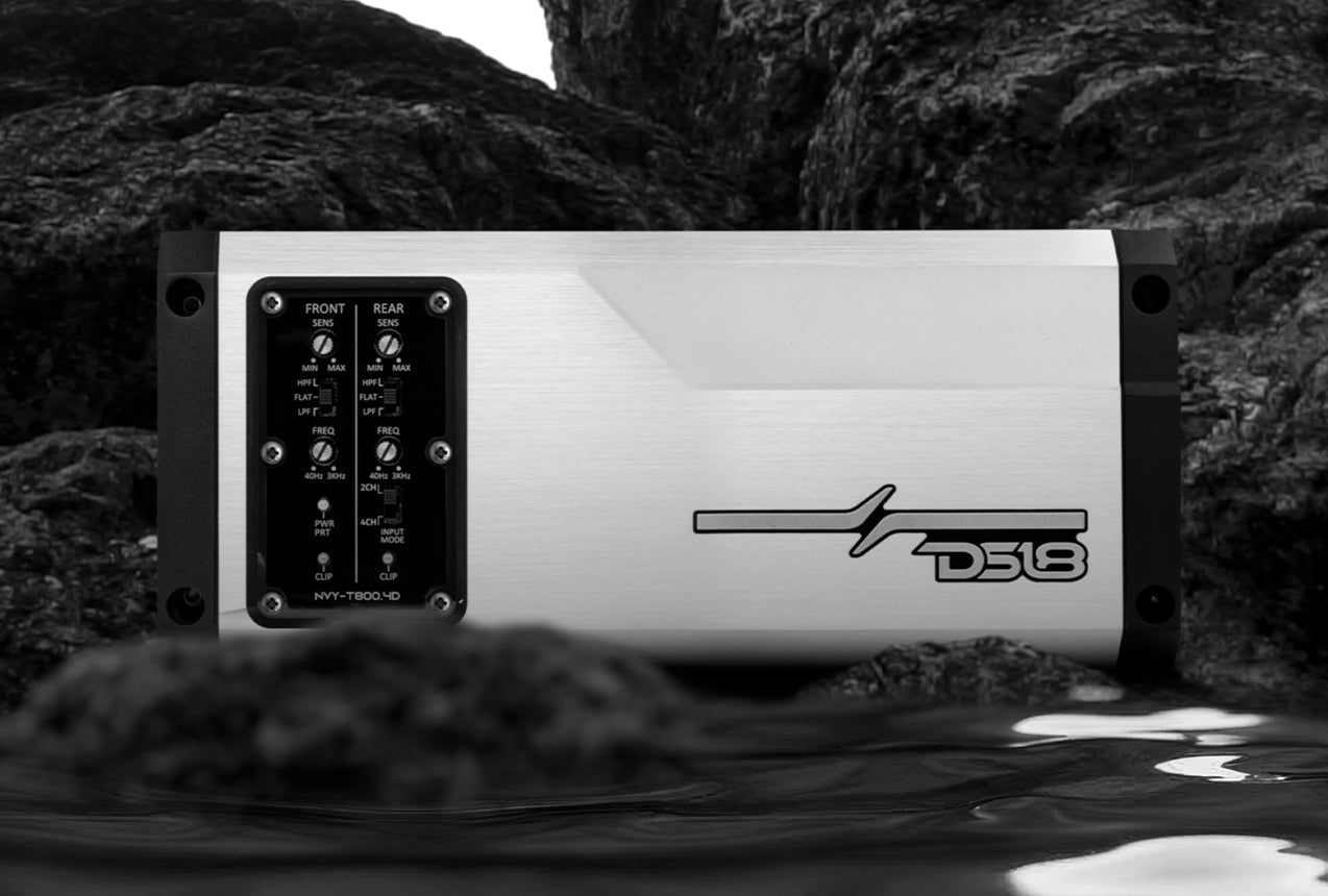 NVY-T800.4D 4-Channel Marine Waterproof Amplifier - Class D