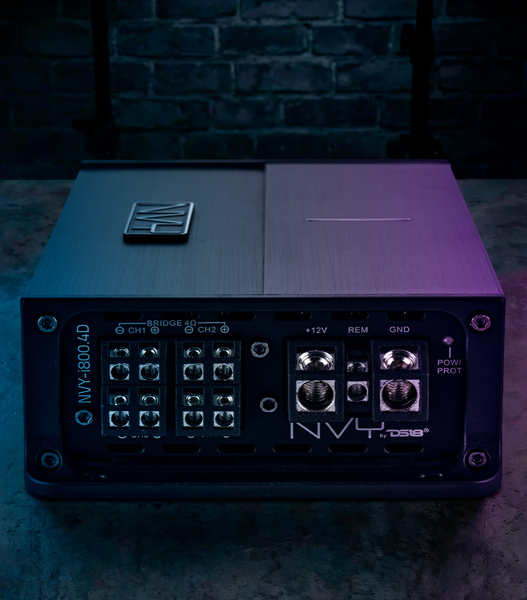 NVY Full Range 4-Channel Amplifier 4 x 800 Watts RMS @ 2-Ohm