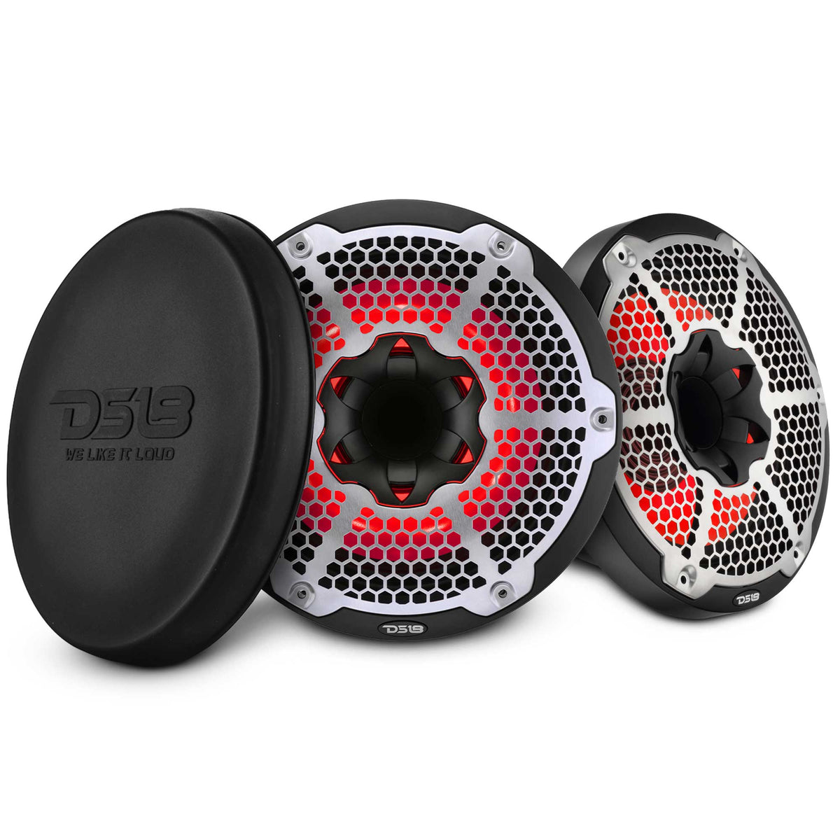 10” Marine 2-Way Hybrid Speaker with RGB LED, Compression Driver and N