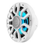 NXL 6.5" 2-Way Coaxial Marine Speaker With Digital Led Lights And Bullet Tweeter 150 Watts 4-Ohm