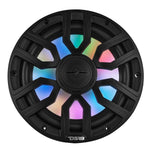 NXL 8" 2-Way Coaxial Marine Speaker With Digital Led Lights And Bullet Tweeter 175 Watts 4-Ohm