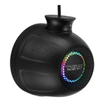6.5" NXL-iQ Marine Short Tower Coaxial Speakers with Digital LED Lights, 150W RMS, 300W Max, 4-Ohm