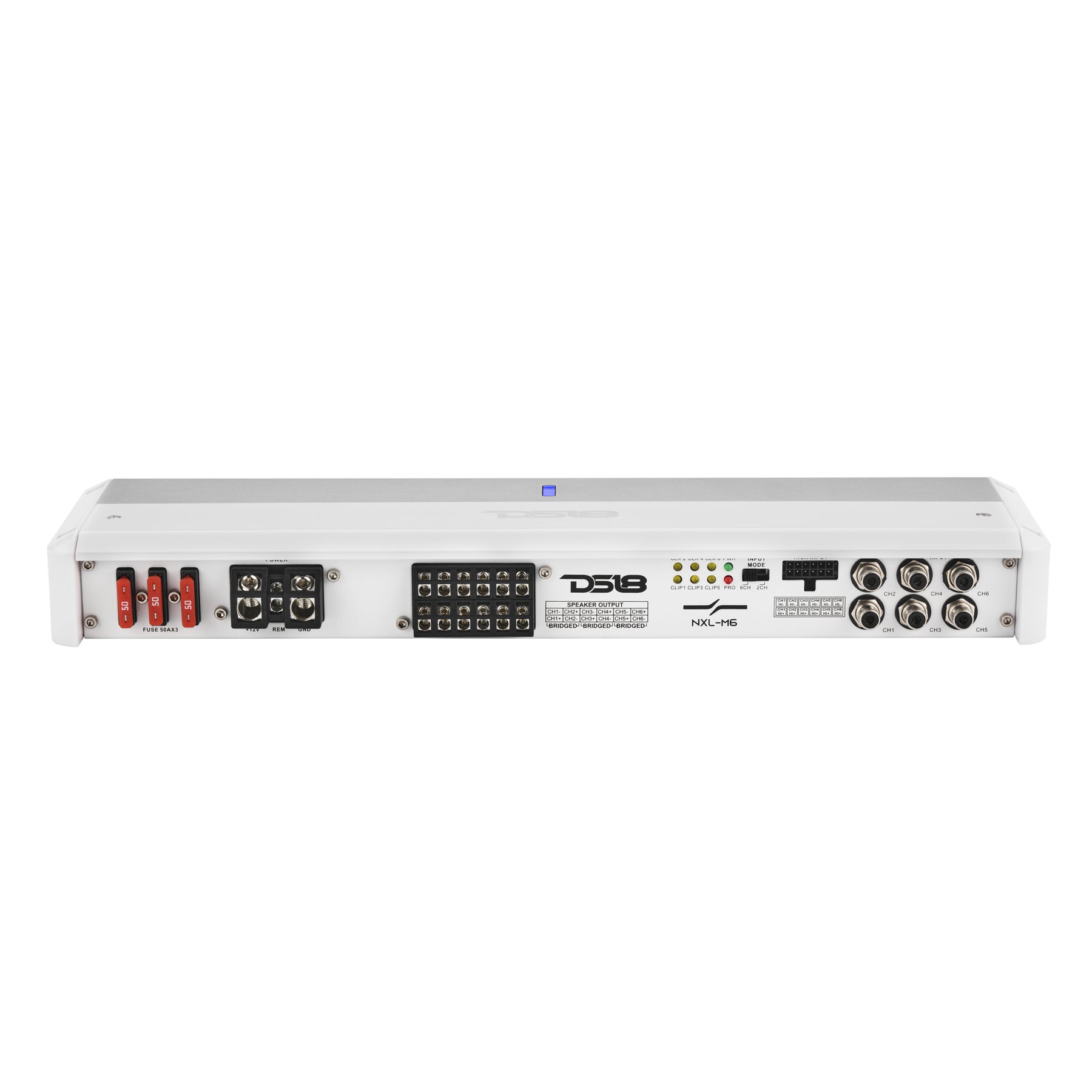 NXL 6-Channel Marine & Powersports Amplifier Class D | 6 x 150W @ 4-Ohm