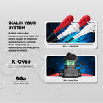 NXL 4-Channel Full-Range Class D Waterproof IP67 Marine and Powersports NANO Amplifier with Bluetooth 5.1 Receiver Built-In