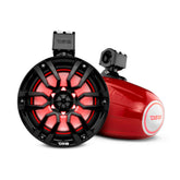 NXL 8" Marine Water Resistant Wakeboard Tower Speakers with Integrated RGB LED Lights 375 Watts