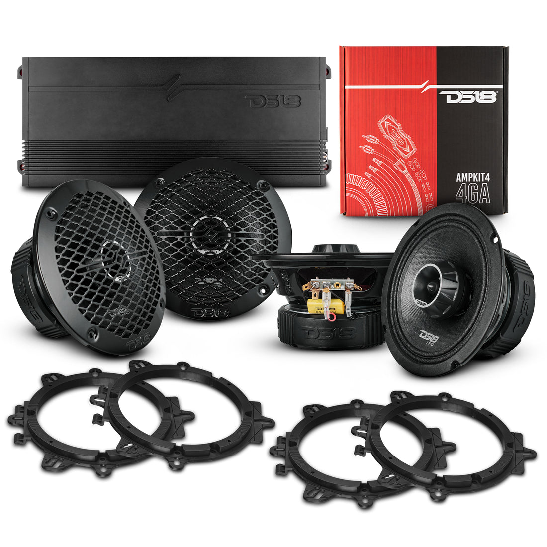 Complete Car Audio Car Audio Packages and Complete Car Audio System Bundles by DS18