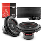 Dual 12” Subwoofer & Amplifier Bass Package